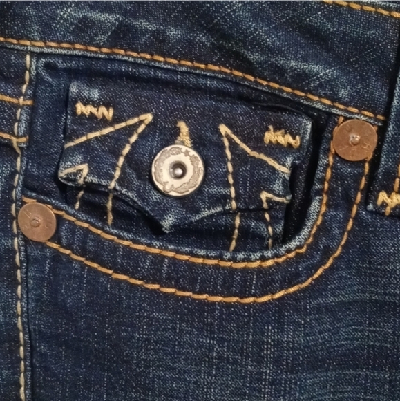 🔴SOLD🔴🆕️ 👖HTF True Religion👖 - Gin & Juice Becky Big T Bootcut Jean - Picture 8 of 16